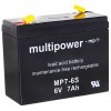 Multipower MP7-6S lead-acid battery