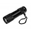 Arcas 9-LED flashlight black