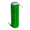 AccuPower Flat Top Ni-MH battery 1,2V AA/Mignon with solder tag Z 