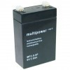 Multipower MP2.8-6 lead battery, 6Volt